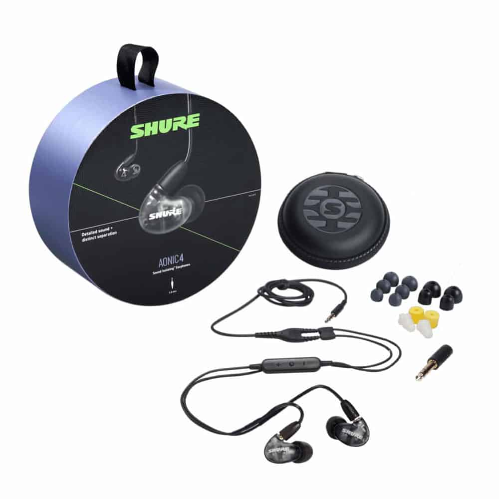 Shure Aonic 4 Sound Isolating Earphones - Black